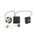 Clock Timing Movement Repair Kit with Replacement Hands for Music Box Restoration components displayed