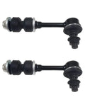 Rear Sway Bar Link Kit Two Piece K750257 Compatible With Toyota RAV4 2006 to 2018, two black suspension end links