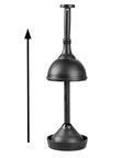 Plastic Toilet Plunger With Lift And Lock Cover Set Compact Freestanding Low Key Discreet Storage Caddy For Bathroom And Powder Room Modern Bronze Hyde Collection Heavy Duty Space Saving Design