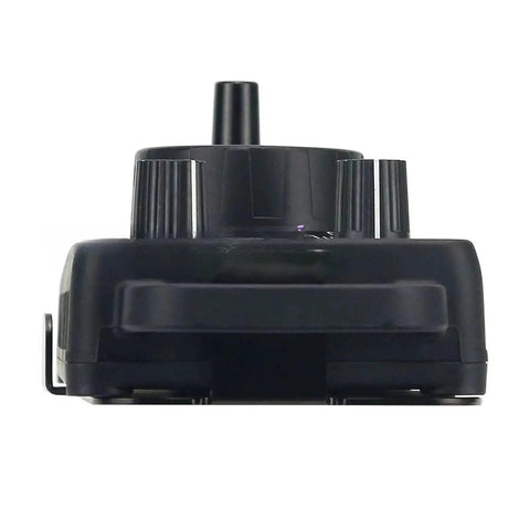 Upgrade Your Machining Game With This Sweet HC121 Handwheel Manual Pulse Generator. Black plastic CNC axis controller, front view.