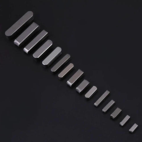 Heavy Duty Parallel Keys Set Includes 140 Rust Proof Shaft Pins From 8Mm To 30Mm, Complete Industrial Key Assortment Kit For Fast Equipment Fastening And Mechanical Repair, A Must Have Tool Stash For Rough Jobs Or Weekend Warrior Fixes