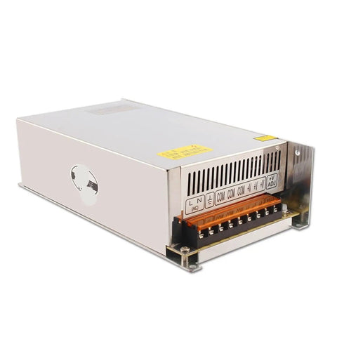 Beefy 24V 20A Single Output Switch Mode Power Supply 110 220V AC Input 500W LED SMPS For Lighting Projects front view