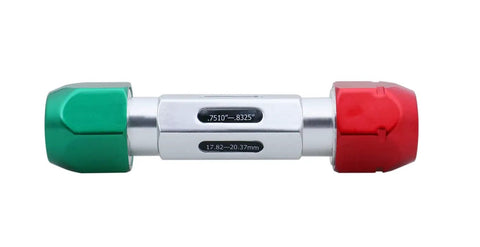 Go No Go Double End Gage Handle For Pin Gages 0.751 To 0.832 Inches One Handle Fits Entire Pin Gage Range Eliminates Set Up Time Optimized Range Model 3350 0105