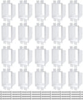 20 Pack BE1-2 Electrical Box Extenders With 40 Screws For 1-Gang Boxes White Self Leveling Support For Outlets Switches GFCIs