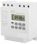 Three Phase 380V Digital LCD Timer Switch With Weekly Programmable Relay For Motors And Industrial Equipment 3 Wire Power Controller Smart Auto On Off Timing Easy Wiring Setup Plug And Play.