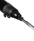 Close-up of the nozzle of Force Speargun For Spearfishing Lightweight Pneumatic Gun Easy To Load With 70 Cm Barrel