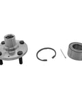 Front Wheel Bearing And Hub Repair Kit For Hyundai Accent And Kia Rio Rio5 OE Fit Premium Bearings Precisely Machined Hubs