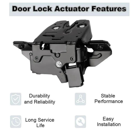 Premium Rear Liftgate Trunk Lock Latch Actuator Fits Buick Encore Cadillac Escalade Yukon close-up showing design features and installation ease.