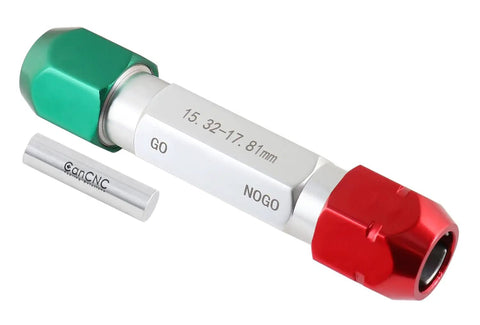 Go No Go Double End Gage Handle For 0.626 Inch To 0.750 Inch Range No Setup Time Portable And Easy To Use Matte Finish Precision Instrument For Machinists Workshop Auto Shop Model 3350-0104