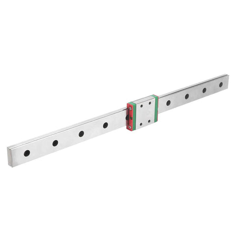 Rock Solid Stainless Steel Linear Guide Rail With 300mm Slide For Heavy Duty Automated Systems High Load High Torsion Block Slider Industrial Grade Rail Kit With M3 Bolts