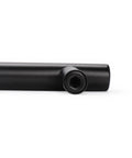 5 Pack Black Bar Cabinet Pulls Two And One Half Inch Center To Center, Four Inch Overall Length, Stainless Steel T Bar Handles For Kitchen Cabinets, Doors, And Dressers, Sleek Modern Hardware, Durable And Easy To Install close-up end cap