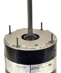 Outdoor Condenser Fan Motor 1/4 HP At 1075 RPM, 1 Speed, 1.8 Amp Replacement For HVAC Condensers showing side view with label
