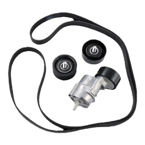 Fresh Belt Tensioner And Idler Pulley Kit For 2006-2015 Cars With 2.0L Or 2.4L Engine Replaces 25281-25000 Complete Set Ready To Fix Your Ride belt kit with tensioner and two idler pulleys