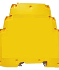 Yellow 3-Wire Transducer Surge Protector SD07R3 DIN Rail Mount Industrial Signal Protection Device for voltage spike guarding.
