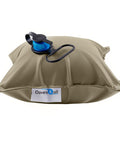 Patio Furniture Air Bags For Water And Snow Pooling Prevention, 12 Oz Waterproof, UV And Weather Resistant, beige cushion