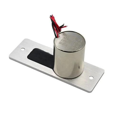 Heavy Duty Waterproof Electronic Drop Bolt Lock Dc 12V Induction Auto Deadbolt Electromagnetic Guard, stainless steel design.