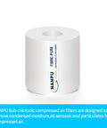 Half Inch NPT Sub Micronic Air Filter Kit cartridge with 0.01 micron filtration for spray guns, air tools, CNC machines