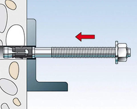 Heavy Duty Galvanized Steel Anchor Bolts Deliver A Deadset Grip For Concrete Masonry And Brick Projects Pack Of Twenty With Twelve Millimeter Bore And Thirty Mil Length Built Tough To Handle Nasty Loads Without Slipping