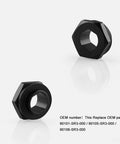 Rear Windshield Strut Hardware Repair Kit For 92-95 Honda Civic 3-Door Hatchback And 97-01 Honda CR-V CNC Aluminum Hex Nut