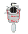 Front view of Carburetor Kit For John Deere Lawn Tractors LA105 LA115 108 102 X120 X145 L107 L108 LA125 D110 D105 Bolt On And Go With Factory Calibrated Fit By Replacement MIA11474 MIA12509 MIA11520, showing dimensions.