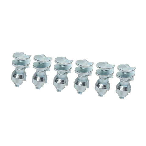Heavy Duty Tungsten Steel Tire Spikes 50 Piece Set Anti Skid Snow Studs, metal screws for winter tire mounting.
