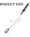 Weighted Golf Swing Trainer and Grip Trainer for Indoor Practice, Warm-Up and Stretching, 26-inch length with dimensions shown