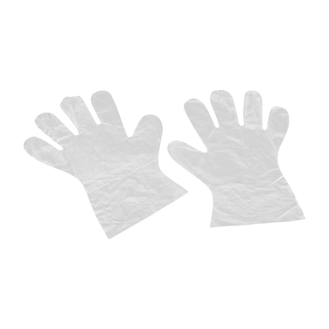 Disposable Food Safe Poly Gloves 1000 Count One Size Embossed Grip For Superior Handling Longer Length Cuff For Comfort Ideal