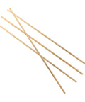 Two Brass Knife Pins For DIY Knife Handle Kits And Repairs, solid round dowels with durable rivet style heads on white background