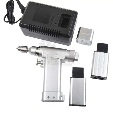 Top Shelf Veterinary Orthopedic Mini Bone Drill Electric Power Tool Set With Whisper Quiet Motor Sterile Surgical Instrument Kit for Clinical Use.