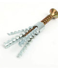 150 Piece Metal Expansion Tube Self Tapping Screws Set For Concrete Wall Anchors Drilling Plug Fasteners Bolts Kit