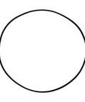O Ring Buna Nitrile Rubber 9.5 Inch ID 10 Inch OD Oil Resistant Rugged Seal For Automotive Marine Aircraft Fuel Systems