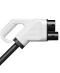 Heavy Duty EV Extension Cord CCS2 DC Fast Charging Cable 300 Amp To 800 Amp 5 Meter Lead connector with handle and ports.