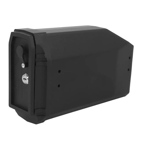 Heavy Duty 5L Motorcycle Rear Toolbox Side Lightbox Storage Case Fits BMW R1200GS LC 2013 2019 close-up view with lock.