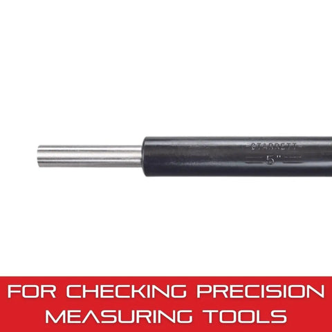 End Measuring Rod 5 Inch Long One Quarter Inch Diameter For Pro Grade Precision Micrometers Two Inch Capacity Or Larger And Machine Tool Gage Checks Ideal for checking precision measuring tools