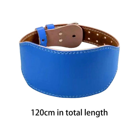 Weight Lifting Belt Adjustable Back Support For Powerlifting And Bodybuilding In PU Leather, Tough Double Prong Buckle Belt, Comfortable