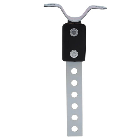 Two Pack Heavy Duty Universal Exhaust Hangers With Swivel Tail Pipe Brackets, Six Pre Drilled Holes For Flexible OE Style Fitment, Durable Steel Silver Finish, Muffler Hanger Bracket For Most Cars, Easy Install, 11-inch steel hanger with swivel bracket