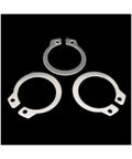 Three 304 stainless steel external C type circlips from Retaining Rings Set 1/2 5/10 50 100 Pieces Assortment Kit 6 to 200 Millimeters