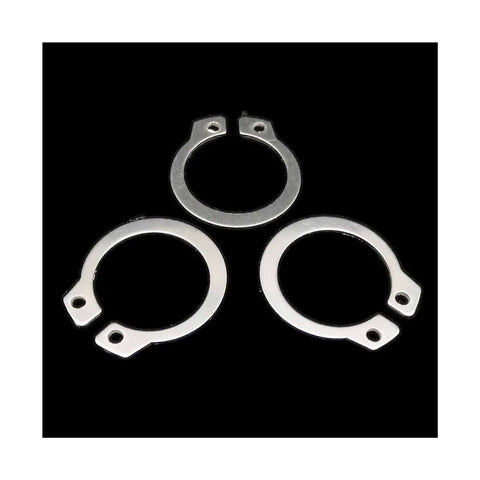 Three 304 stainless steel external C type circlips from Retaining Rings Set 1/2 5/10 50 100 Pieces Assortment Kit 6 to 200 Millimeters