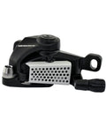 Heavy Duty Post Mount Dual Piston Mechanical Disc Brake Set With Rotors, black caliper detail with Silver heat sink.
