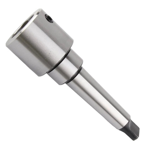 Shop Grade Morse Taper 3 To 1-1/4 Weldon Shank Arbor Adapter Sleeve For Magnetic Drill Press, featuring heavy-duty steel design.