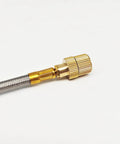 Go To Compact Brass Gas Canister Cap With Knurled Rubber Seal And End Protector Durable Sealing Stopper for Camping 14x14x10mm