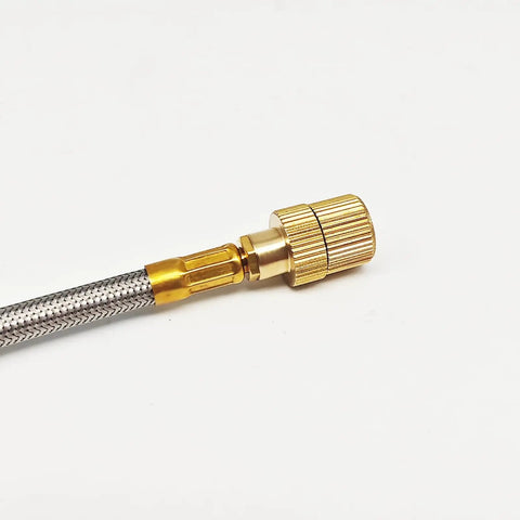 Go To Compact Brass Gas Canister Cap With Knurled Rubber Seal And End Protector Durable Sealing Stopper for Camping 14x14x10mm