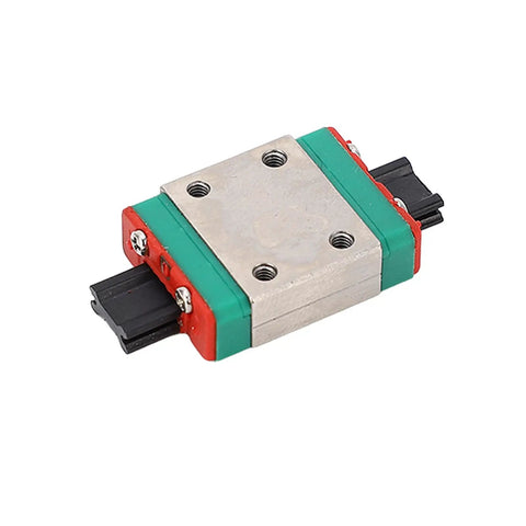 Miniature Linear Motion Rail Slide Block For Ultra Smooth Operation In Automation Equipment, alloy steel block with mounting holes