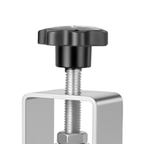 Close-up of Heavy Duty Manual Adjustable Wire Stripper Machine hand crank knob, designed for copper cable recovery and recycling.