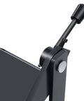 Close-up of handle on 24 Inch Pan And Box Brake With Removable 2 Inch 3 Inch And 4 Inch Fingers, Floor Standing Metal Sheet Bending Brake W-2420a