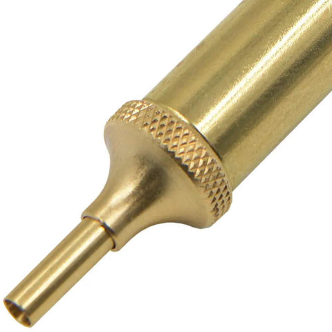 Flintlock Pan Primer Brass Dispenser For Muzzleloaders With 3 Grain Spout, 100 Percent Brass Construction, Easy Trigger Measure