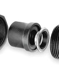 Beefy High Pressure Pipe Union Forged Steel FNPT 2 Inch Female NPT Fittings For Schedule 160 Pipeline Class 3000