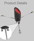 Reflector Telescope Secondary Frame With Polypropylene Base And Brass Fasteners For Secure Mounting In Newtonian Setups with detail