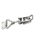 Dope Adjustable Toggle Corner Closure Latch With Keyhole For Tight Fits On Cabinet Doors Boxes And Window Covers Keeps Everything Locked Down Secure stainless steel