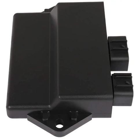 Side view of High Performance CDI Box For Yamaha Kodiak 400 2000 2001 Quad EFI Ignition Module Replacement with connectors visible.